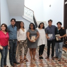 Premiación a los ganadores por su trabajo y prestación de carteles de tesis.